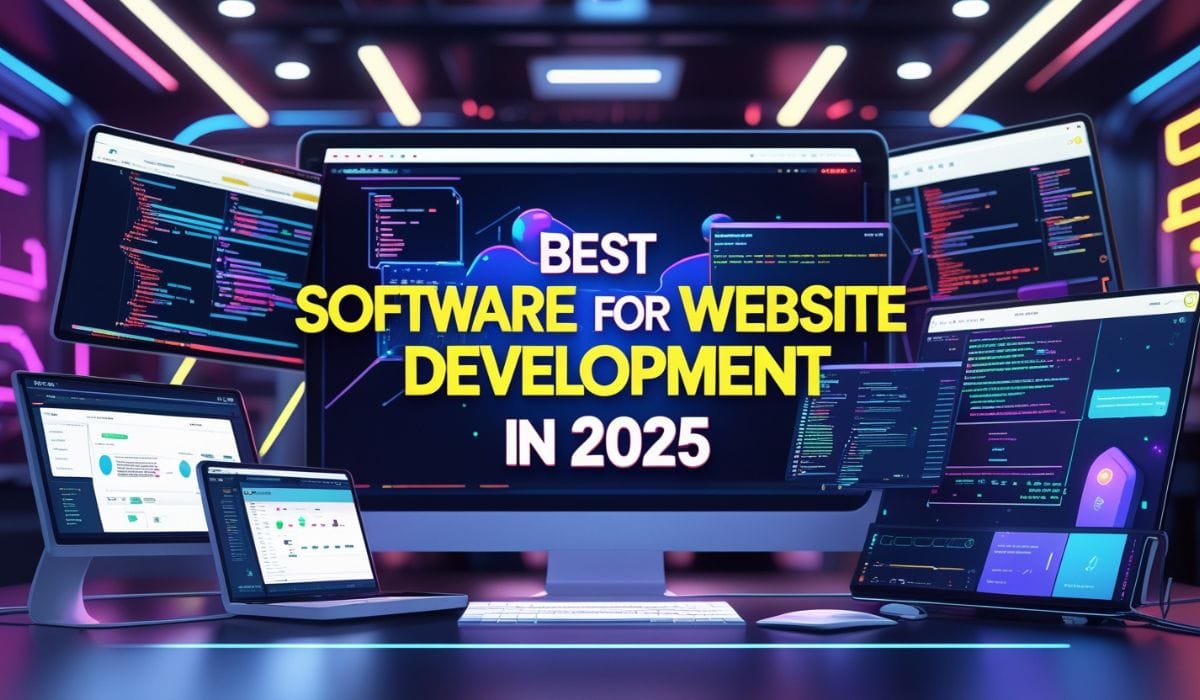 Best software for website development in 2025