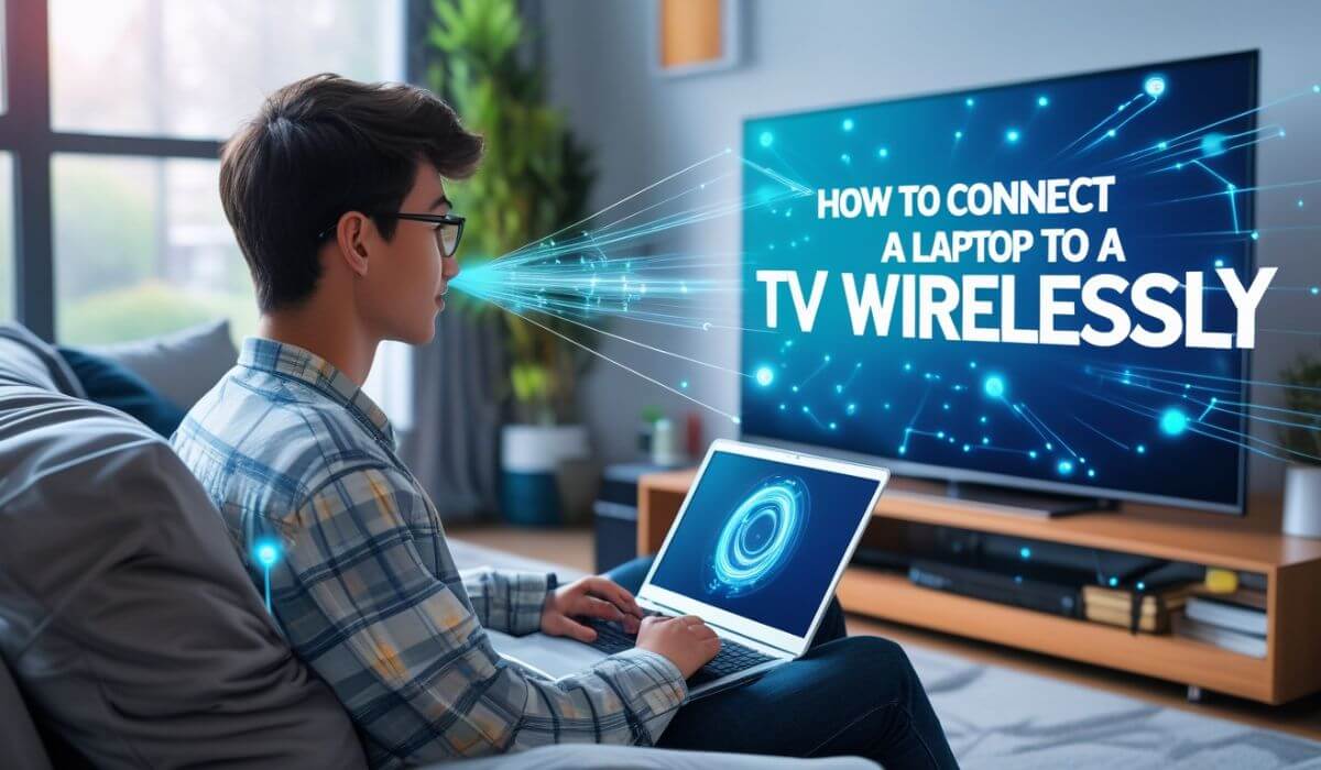 How to connect laptop to TV