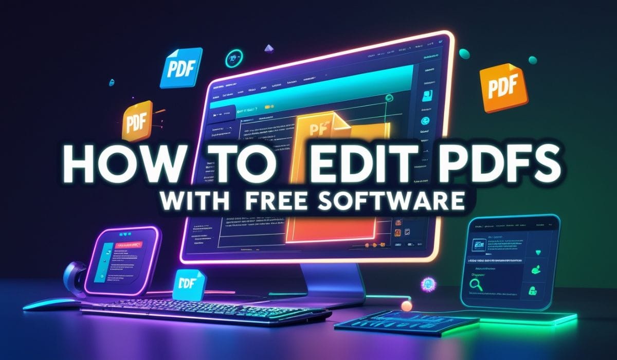 How to edit PDFs with free software