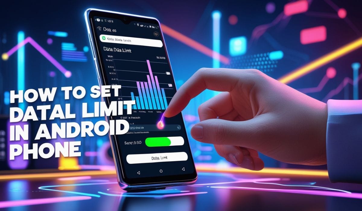 how to set data limit in android phone